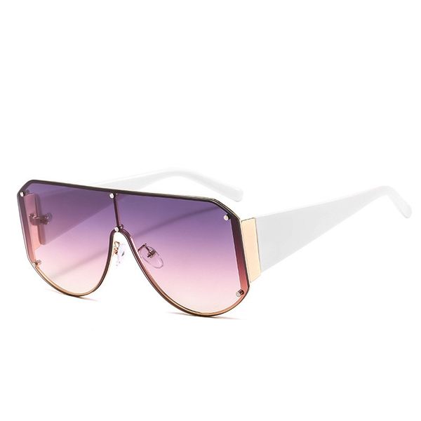 Square Vintage Sunglasses Women 2020 Summer One Piece Oversized Sun Glasses Fashion Gradient Eyeglasses for Men UV400 Zonnebril, White;black
Square Vintage Sunglasses Women 2020 Summer One Piece Oversized Sun Glasses Fashion Gradient Eyeglasses for Men UV400 Zonnebril, White;black