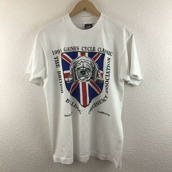 урожай vtg 90с британская ассоциация бульдоги тенниску sz l послушание гейнс
урожай vtg 90с британская ассоциация бульдоги тенниску sz l послушание гейнс