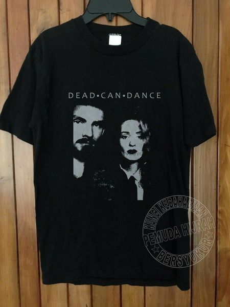 dead can dance vintage t-shirt black tee 1980s 80s гот перепечатки новые моды прохладный мужчины печати новизна top t shirt dress
dead can dance vintage t-shirt black tee 1980s 80s гот перепечатки новые моды прохладный мужчины печати новизна top t shirt dress
