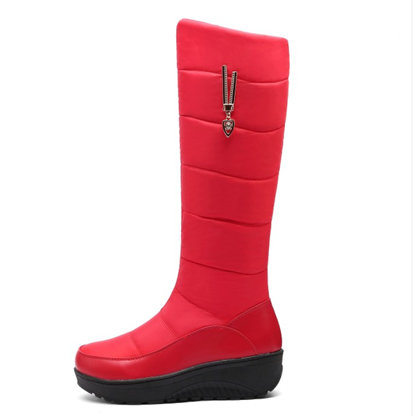 russia winter snow boots women 2020 keep warm crystal zipper flat platform shoes woman knee high boots red black size 34-44
russia winter snow boots women 2020 keep warm crystal zipper flat platform shoes woman knee high boots red black size 34-44