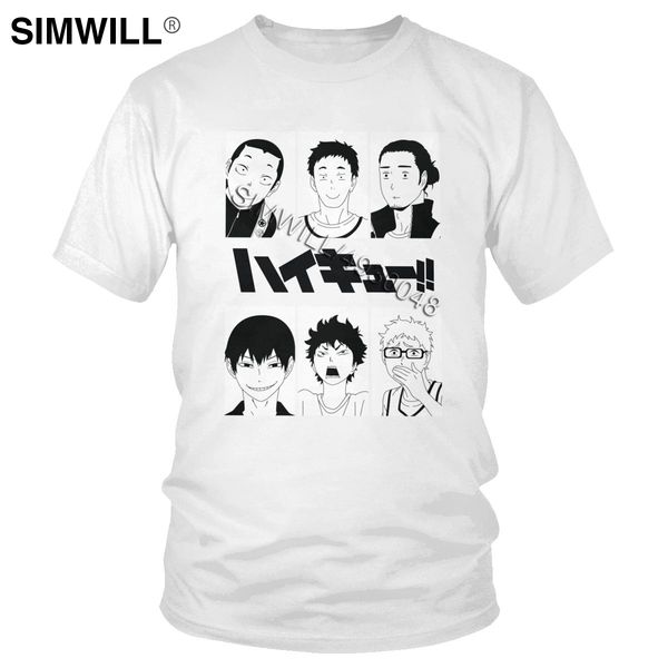 haikyuu karasuno высокая tshirt классическая летняя эко хлопок тис рубашки мужчины с коротким рукавом экипаж шеи karasuno волейбольный клуб
haikyuu karasuno высокая tshirt классическая летняя эко хлопок тис рубашки мужчины с коротким рукавом экипаж шеи karasuno волейбольный клуб