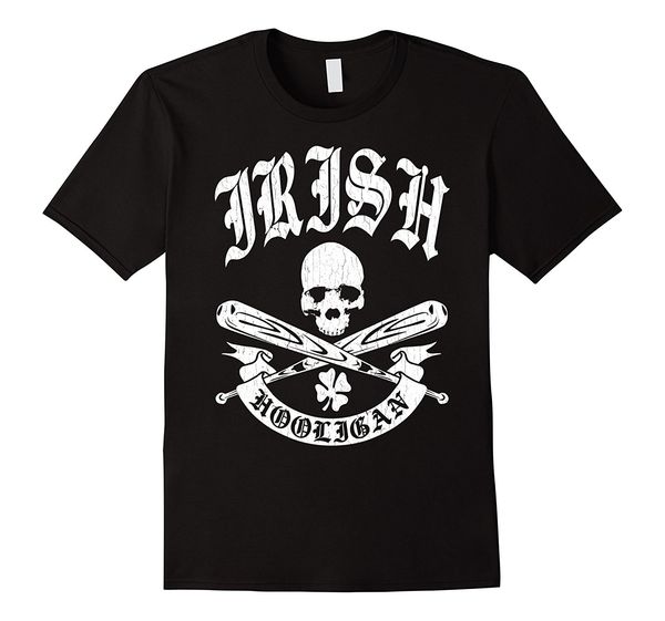 2019 new summer casual tee shirt irish hooligan tshirt