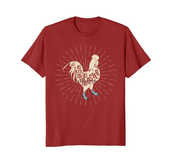 as socks on a rooster novelty chicken shirt