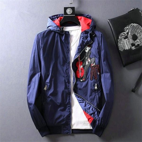 2020 new mens designer jackets for spring autumn fashion luxury prd black red jacket hooded men s clothing mens jackets, Black;brown
2020 new mens designer jackets for spring autumn fashion luxury prd black red jacket hooded men s clothing mens jackets, Black;brown