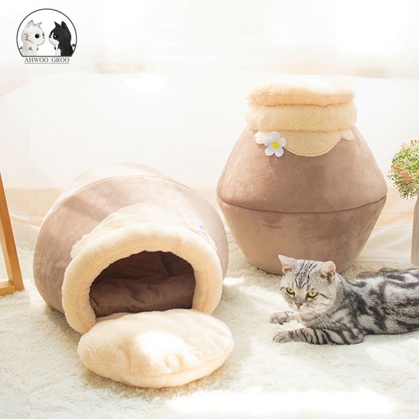 cat beds & furniture three usage soft plush cave house for dog cute honey pot shape pet sleeping bag with thicken mat foldable nest
cat beds & furniture three usage soft plush cave house for dog cute honey pot shape pet sleeping bag with thicken mat foldable nest