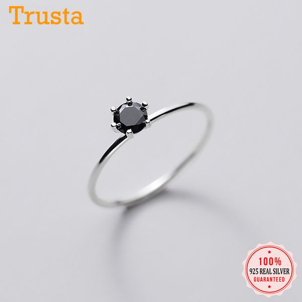 trustdavis genuine 925 sterling silver fashion sweet ins black cz finger ring for women wedding party fine s925 jewelry da1380, Golden;silver
trustdavis genuine 925 sterling silver fashion sweet ins black cz finger ring for women wedding party fine s925 jewelry da1380, Golden;silver
