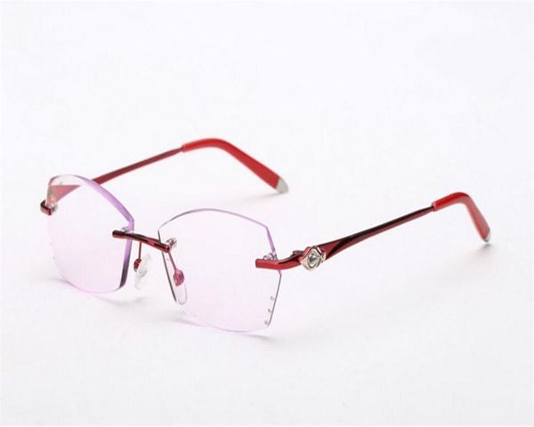 eyelook fashion women rimless brand diamond trimming red presbyopia optical lens for reading eyewear eyeglasses mzx01, White;black
eyelook fashion women rimless brand diamond trimming red presbyopia optical lens for reading eyewear eyeglasses mzx01, White;black
