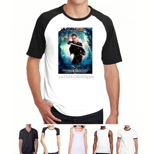 funny men t shirt white t-shirt tshirts black tee fashion tv series shadowhunters logo t shirt
funny men t shirt white t-shirt tshirts black tee fashion tv series shadowhunters logo t shirt