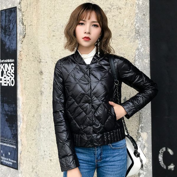 women's down & parkas woman jacket 2021 autumn coat female winter jackets for women short coats ultra light womens clothes mujer chaque, Black
women's down & parkas woman jacket 2021 autumn coat female winter jackets for women short coats ultra light womens clothes mujer chaque, Black
