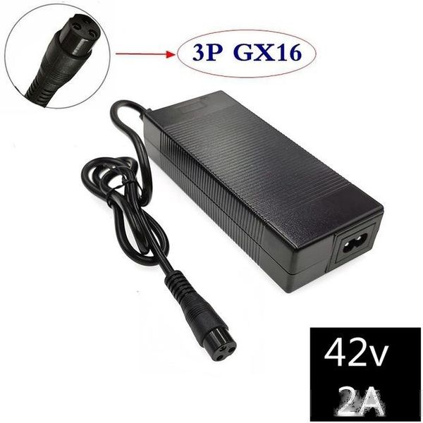 chargers 42v 2a electric bike lithium battery charger for 36v electric scooter 3-prong inline connector 3p gx16 plug
chargers 42v 2a electric bike lithium battery charger for 36v electric scooter 3-prong inline connector 3p gx16 plug