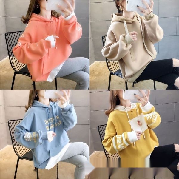 autumn and winter korean style women's trendy versatile pulloversweater pullover student hooded pullover sweater df0gf, Black
autumn and winter korean style women's trendy versatile pulloversweater pullover student hooded pullover sweater df0gf, Black