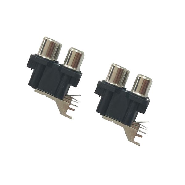 pcb mount 4 положение stereo audio video jack rca 
pcb mount 4 положение stereo audio video jack rca
