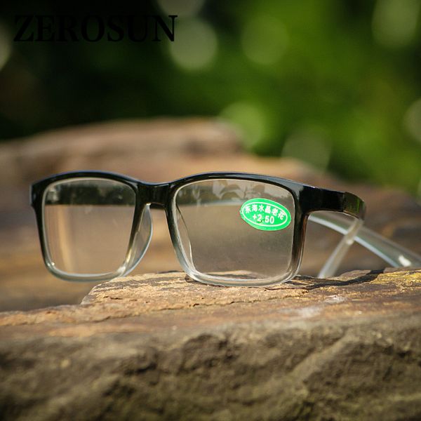 zerosun glass reading glasses men women anti scratch stone lens hd diopter man's near vision eyewear +100 150 200 250 case free, White;black
zerosun glass reading glasses men women anti scratch stone lens hd diopter man's near vision eyewear +100 150 200 250 case free, White;black