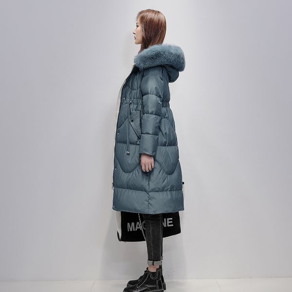 women's down & parkas in 2021 the female jacket winter fairy long accept waist more show thin white duck feather coat, Black
women's down & parkas in 2021 the female jacket winter fairy long accept waist more show thin white duck feather coat, Black