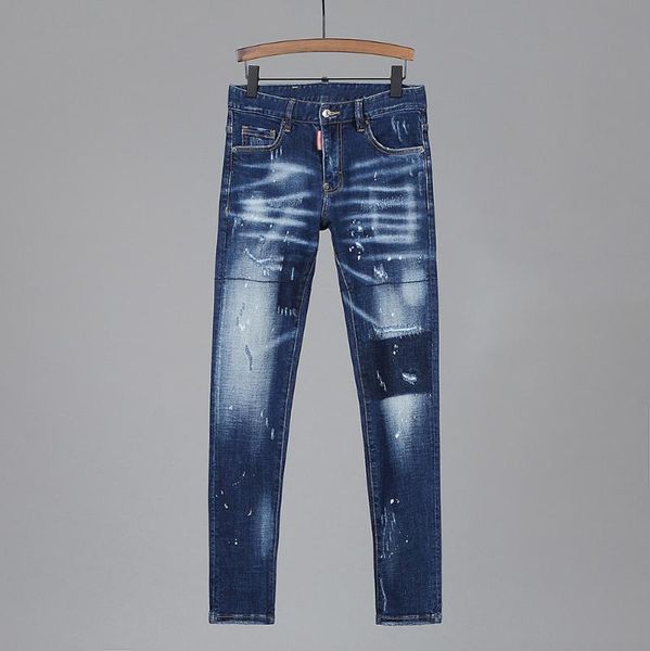 men's jeans european style brand men stretch elastic slim denim mens casual washed blue pockets skinny for man 8223
men's jeans european style brand men stretch elastic slim denim mens casual washed blue pockets skinny for man 8223