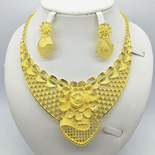 earrings & necklace diverse selection of stylish wedding dubai african jewelry collection gold romantic woman bride, Silver
earrings & necklace diverse selection of stylish wedding dubai african jewelry collection gold romantic woman bride, Silver