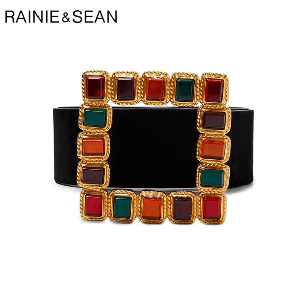 rainie sean vintage women belt square buckle ladies waist belt for dresses jeans wide 2020 new arrival brand belts for women, Black;brown
rainie sean vintage women belt square buckle ladies waist belt for dresses jeans wide 2020 new arrival brand belts for women, Black;brown