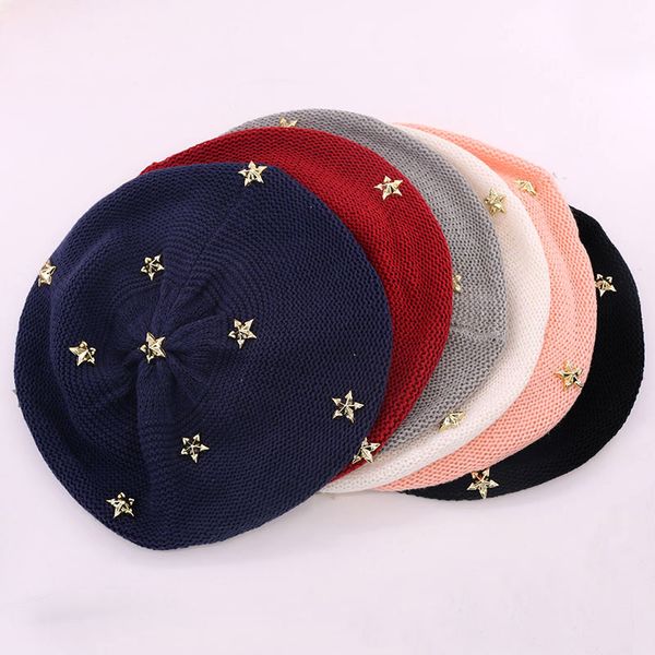 beanie/skull caps casual star beret for women ladies soft thin knitted cotton slouch hat overisze hip hop beanie 2021 winter autumn hats, Blue;gray
beanie/skull caps casual star beret for women ladies soft thin knitted cotton slouch hat overisze hip hop beanie 2021 winter autumn hats, Blue;gray