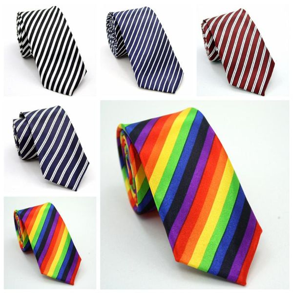 new formal ties for men classic polyester woven plaid rainbow party necktie fashion slim wedding business male casual gravata, Blue;purple
new formal ties for men classic polyester woven plaid rainbow party necktie fashion slim wedding business male casual gravata, Blue;purple