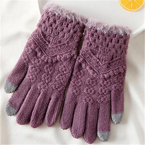 five fingers gloves ms winter imitation cashmere knitting yarn warm touch all fashionable jacquard fur cycling st-042, Blue;gray
five fingers gloves ms winter imitation cashmere knitting yarn warm touch all fashionable jacquard fur cycling st-042, Blue;gray