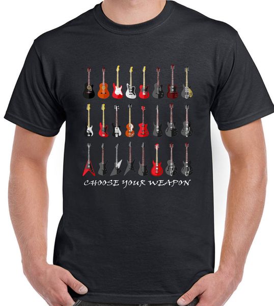 2019 brand clothing men t shirt choose your weapon - mens funny guitar t-shirt electric acoustic bass strings men's tee shirt
2019 brand clothing men t shirt choose your weapon - mens funny guitar t-shirt electric acoustic bass strings men's tee shirt