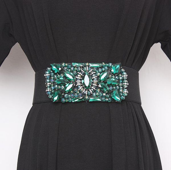 women's runway fashion blingbling rhinestone beaded cummerbunds female dress corsets waistband belts decoration wide belt r2430, Black;brown
women's runway fashion blingbling rhinestone beaded cummerbunds female dress corsets waistband belts decoration wide belt r2430, Black;brown