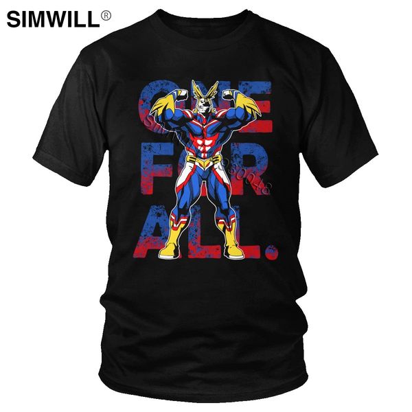classic anime one for all might t shirt men cotton my hero academiat-shirt short sleeve symbol of peace tee merchandise
classic anime one for all might t shirt men cotton my hero academiat-shirt short sleeve symbol of peace tee merchandise