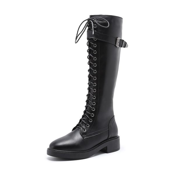 large size inside zip women high boots buckle strap boots lace up riding boot all match big size winter knight boot zy611, Black
large size inside zip women high boots buckle strap boots lace up riding boot all match big size winter knight boot zy611, Black