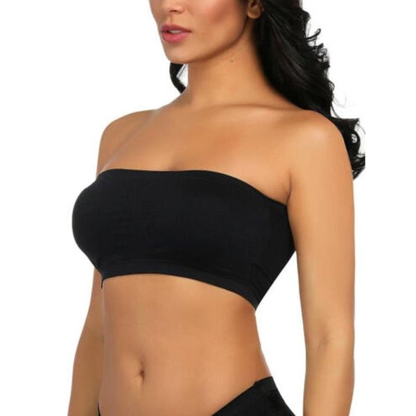 lingerie double layers plus size strapless bra women bandeau tube removable padded bralette stretchy summer bra lenceria q40, Red;black
lingerie double layers plus size strapless bra women bandeau tube removable padded bralette stretchy summer bra lenceria q40, Red;black
