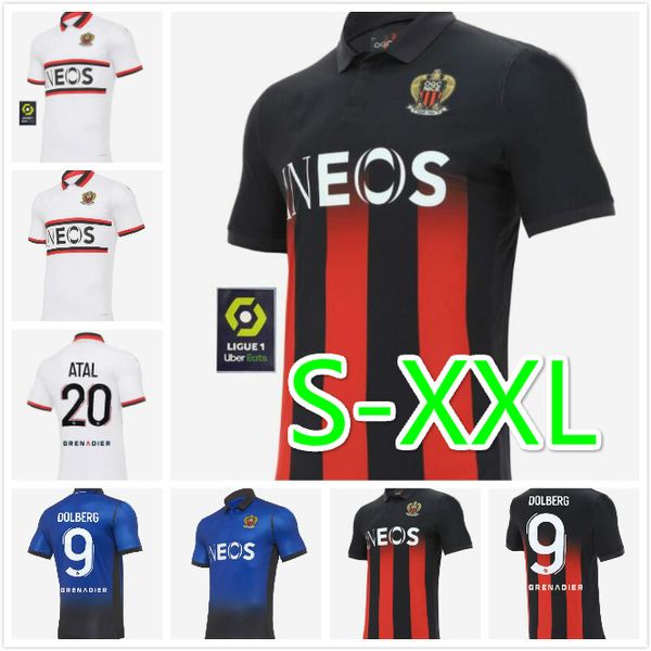 20-21 ogc nice soccer jerseys dolberg 2020 2021 atal lees melou cyprien football shirt rony lopes claude maurice nice jersey, Black;yellow
20-21 ogc nice soccer jerseys dolberg 2020 2021 atal lees melou cyprien football shirt rony lopes claude maurice nice jersey, Black;yellow