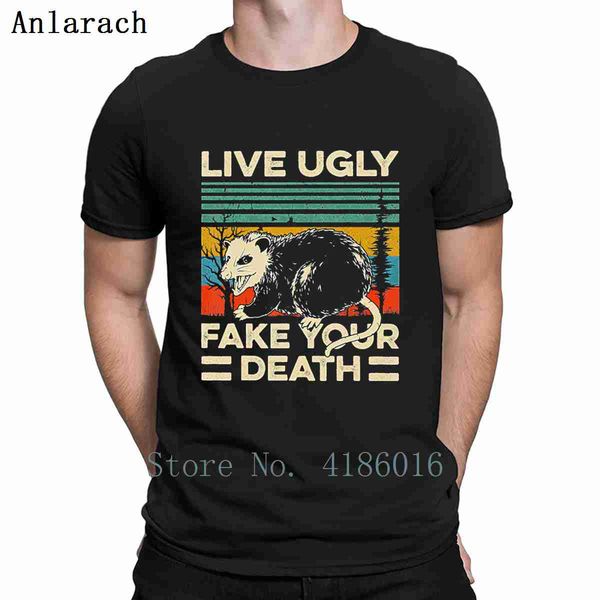 live ugly fake your death retro opossum funny t shirt cotton cool anti-wrinkle plus size 5xl casual designer letters shirt
live ugly fake your death retro opossum funny t shirt cotton cool anti-wrinkle plus size 5xl casual designer letters shirt