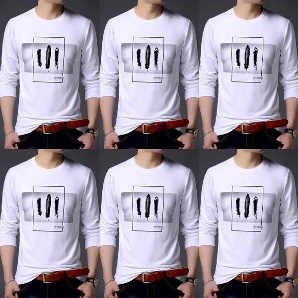 2020 new autumn pullover sweatert-shirt sweatersweater men's long sleeve feather printed thin pullover cotton youth all-match casual t, Black
2020 new autumn pullover sweatert-shirt sweatersweater men's long sleeve feather printed thin pullover cotton youth all-match casual t, Black