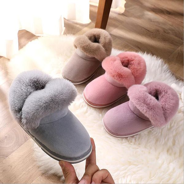 new winter children snow boots fur warm plush baby boots anti-slip soft baby girl shoes toddler kids boys cotton chaussure, Black;grey 
new winter children snow boots fur warm plush baby boots anti-slip soft baby girl shoes toddler kids boys cotton chaussure, Black;grey