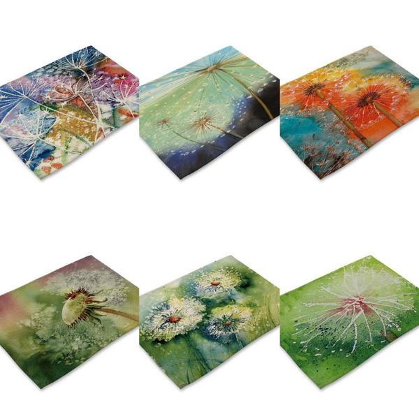 42x32cm dandelion series placemat table mat anti-scalding pad diy kitchen living room decoration dining accessories
42x32cm dandelion series placemat table mat anti-scalding pad diy kitchen living room decoration dining accessories