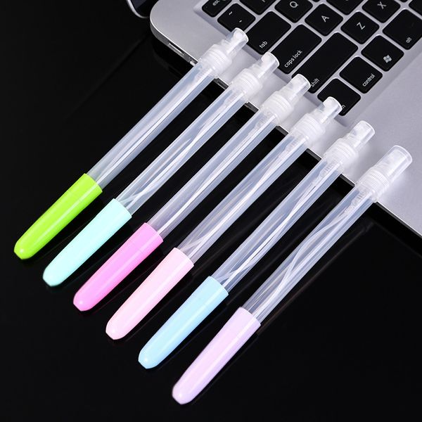school new bottle pen perfume plastic empty spray pen portable sterilizer large capacity antibacterial hand sanitizer gel pen for children
school new bottle pen perfume plastic empty spray pen portable sterilizer large capacity antibacterial hand sanitizer gel pen for children