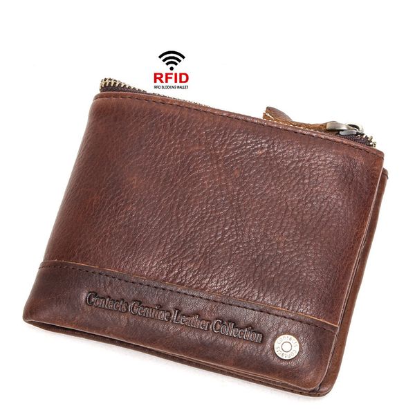 wallets men's real genuine leather purse antimagnetic package fashion card holder retro coin pocket male billetera, Red;black
wallets men's real genuine leather purse antimagnetic package fashion card holder retro coin pocket male billetera, Red;black
