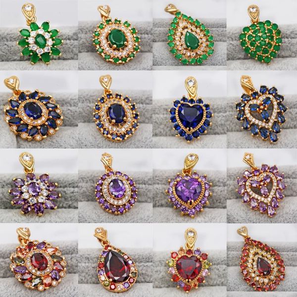 dangle & chandelier rlopay fashion bohemian pendant for women gold filled heart zirconia colorful necklace wedding jewelry, Silver
dangle & chandelier rlopay fashion bohemian pendant for women gold filled heart zirconia colorful necklace wedding jewelry, Silver