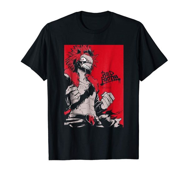 2020 fashion men t shirt kirishima eijirou t shirt summer fashion street 100% cotton