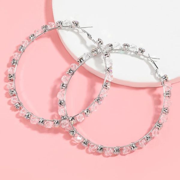 hoop & huggie pauli manfi 2021 fashion metal round claw chain rhinestone earrings women's retro jewelry accessories, Golden;silver
hoop & huggie pauli manfi 2021 fashion metal round claw chain rhinestone earrings women's retro jewelry accessories, Golden;silver