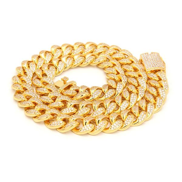 europe hip hop cube glitter necklace gold and silver 20 mm micro inlaid zircon cuban chain high-end men's necklace jewelry
europe hip hop cube glitter necklace gold and silver 20 mm micro inlaid zircon cuban chain high-end men's necklace jewelry