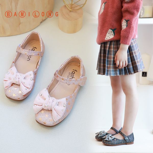 girls shoes kids party princess shoes sequins lace bow flat non-slip children leather spring new kids dance k138, Black
girls shoes kids party princess shoes sequins lace bow flat non-slip children leather spring new kids dance k138, Black