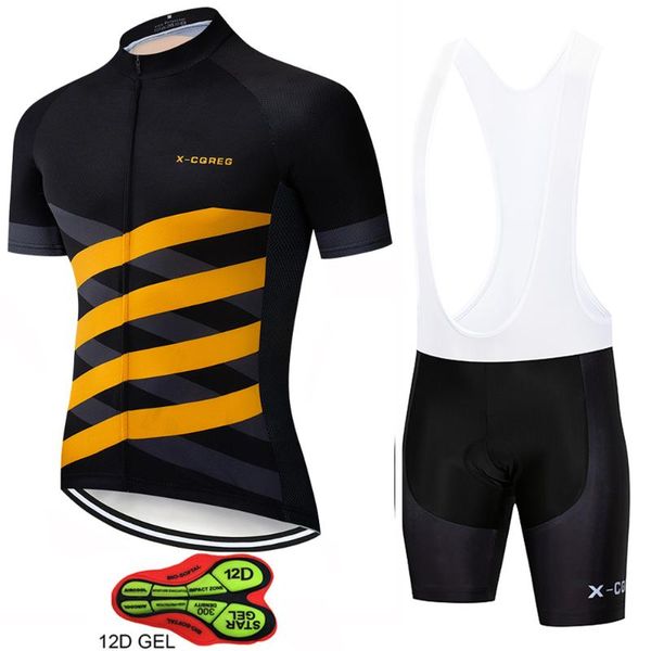 2020 new pro team x-cqreg direct energie cycling jersey kits summer mens breathable mtb quick dry bike ropa ciclismo gel pad, Black;blue
2020 new pro team x-cqreg direct energie cycling jersey kits summer mens breathable mtb quick dry bike ropa ciclismo gel pad, Black;blue