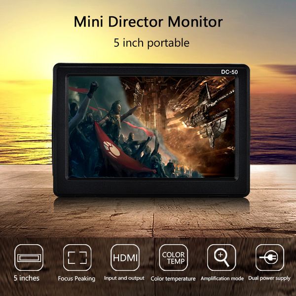 ksopuert 5 inch dslr camera monitor small hd focus video assist field monitor lcd ips full hd 800x480 hdmi input output
ksopuert 5 inch dslr camera monitor small hd focus video assist field monitor lcd ips full hd 800x480 hdmi input output