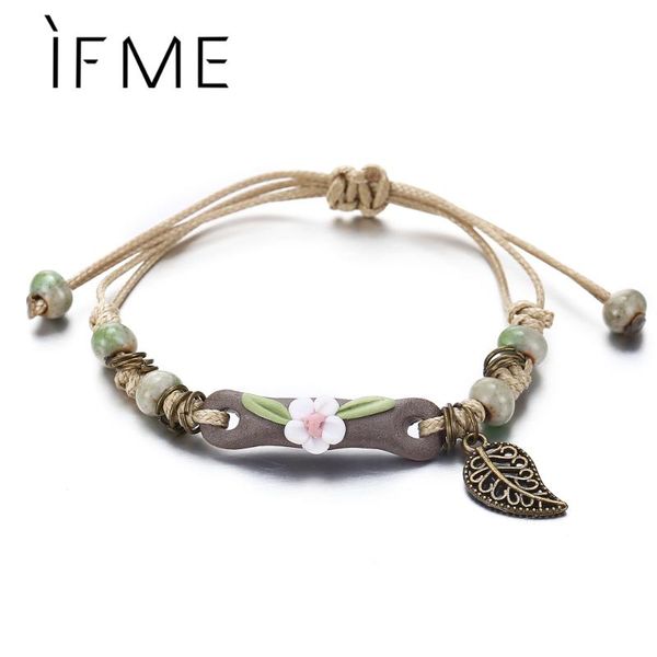if me trendy ceramic flower leaf bracelets for women girl adjustable cute bead children fashion bracelet jewelry gifts 2020 new, Red;blue
if me trendy ceramic flower leaf bracelets for women girl adjustable cute bead children fashion bracelet jewelry gifts 2020 new, Red;blue