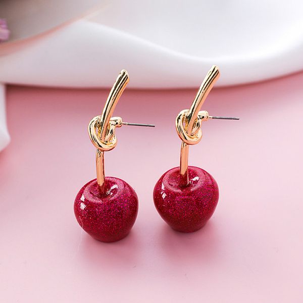 cute/romantic round women dangle earrings sweet cherry cherry earrings for women drops, Silver
cute/romantic round women dangle earrings sweet cherry cherry earrings for women drops, Silver