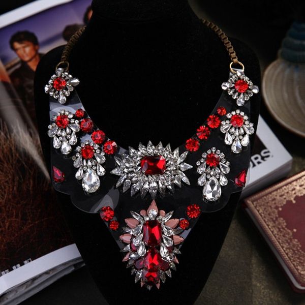 chains fashion brand big choker necklace women bohemian large collar statement femme luxury crystal rhinestone party, Silver
chains fashion brand big choker necklace women bohemian large collar statement femme luxury crystal rhinestone party, Silver