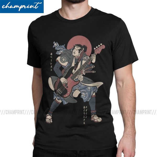 samurai bassist men t shirt rock metal music funny japan player funny tees short sleeve round collar t-shirt printed
samurai bassist men t shirt rock metal music funny japan player funny tees short sleeve round collar t-shirt printed