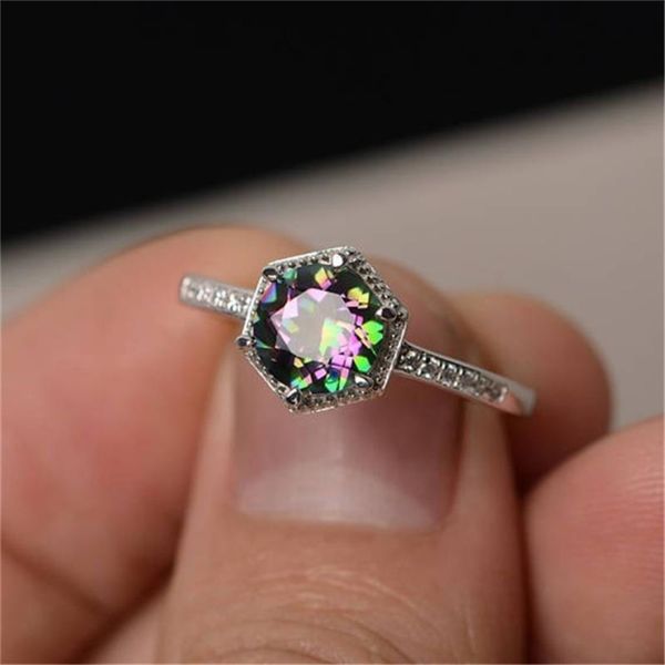 wedding rings rainbow stone zircon ring for women creative personality mosaic colorful gem jewelry men, Slivery;golden
wedding rings rainbow stone zircon ring for women creative personality mosaic colorful gem jewelry men, Slivery;golden