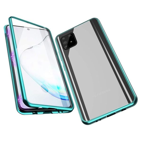 case for samsung s10 lite a91 double-sided clear tempered glass hard back cover with built-in magnets metal bumper frame protection case
case for samsung s10 lite a91 double-sided clear tempered glass hard back cover with built-in magnets metal bumper frame protection case
