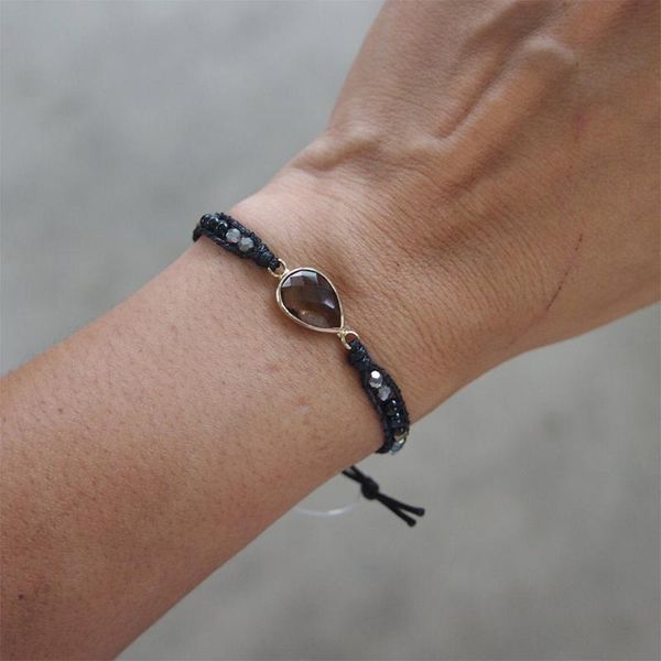 tennis smoky crystal pendant mix single wrap beadwork bracelet vintage 1 handmade hematite beaded adjustable jewelry, Golden;silver
tennis smoky crystal pendant mix single wrap beadwork bracelet vintage 1 handmade hematite beaded adjustable jewelry, Golden;silver